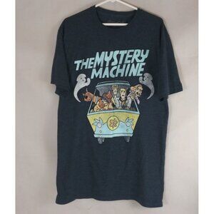 Hanna Barbara Scooby-Doo The Mystery Machine Men's Graphic Tee Size LT